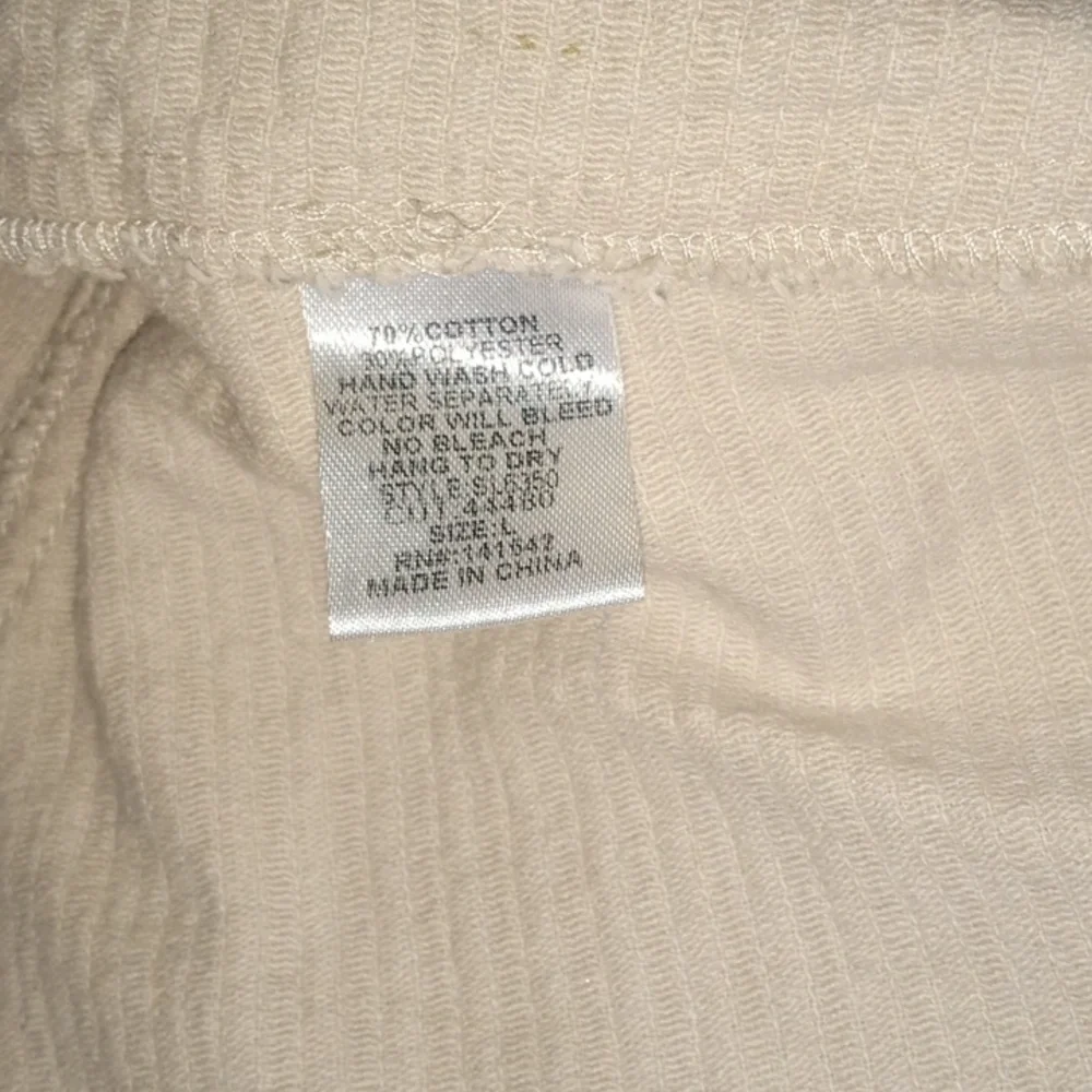 Cream Corduroy Ruffle Skirt - Picture 3 of 3